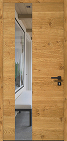 Haustür Holz-Stein HS901 Innenansicht