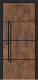 Haustür Holz-Stein HS902E