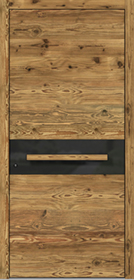 Haustür Holz-Stein HS951