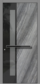 Haustür Holz-Stein HS954