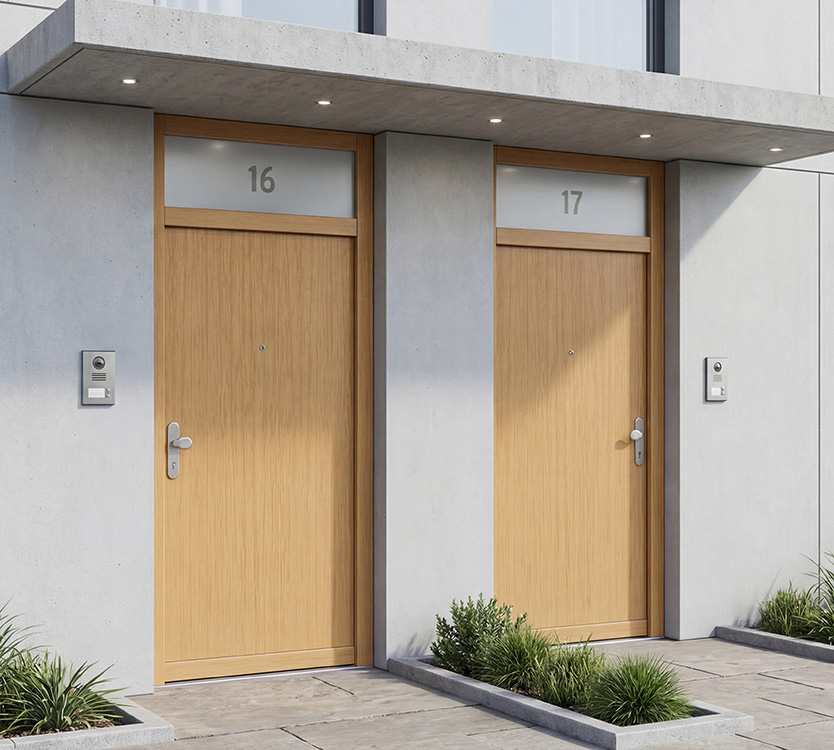 Brandschutztüren - Test