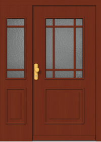 Haustür Classic mit Seitenteil