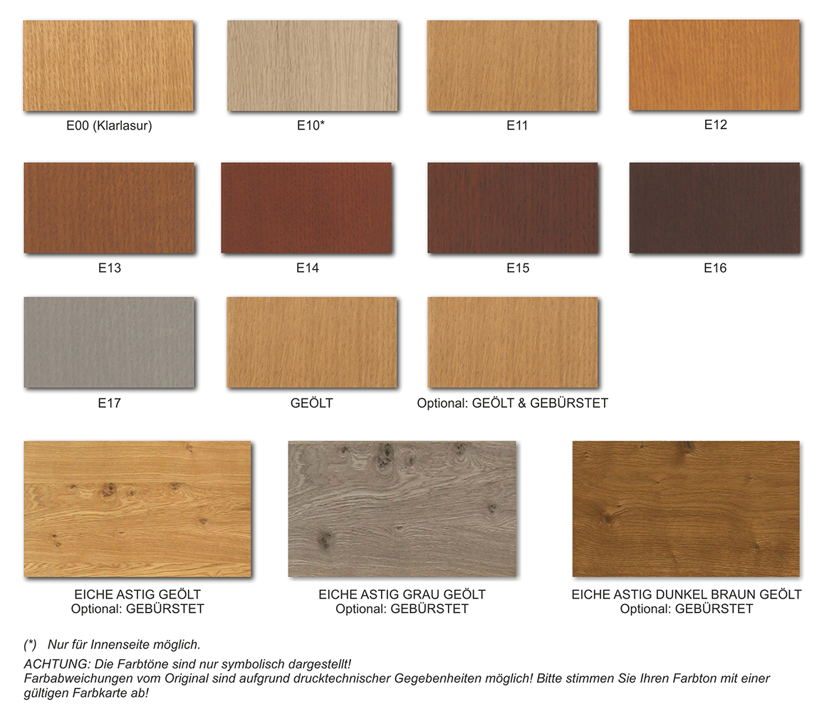 Farbe Eiche