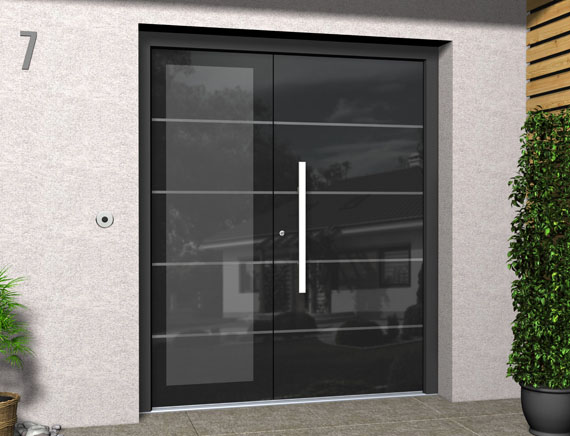 Holz-Alu Haustüren - VETRO