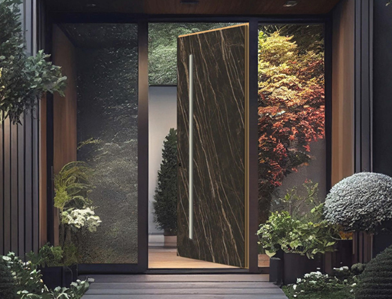 Holz/Stein Haustüren - ROYAL