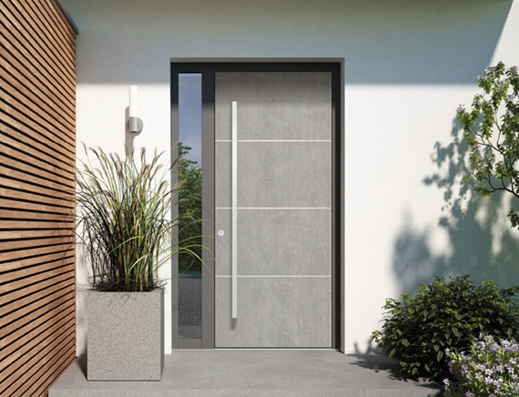 Holz/Stein Haustüren - BETON