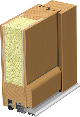 Schnitt Passiv Haustüren