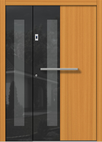 Haustür Vetro mit Seitenteil